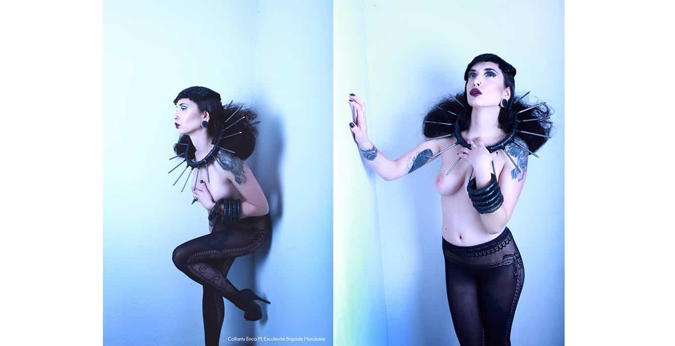 DARK BEAUTY Magazine par Maé Galvez | Brigade Mondaine