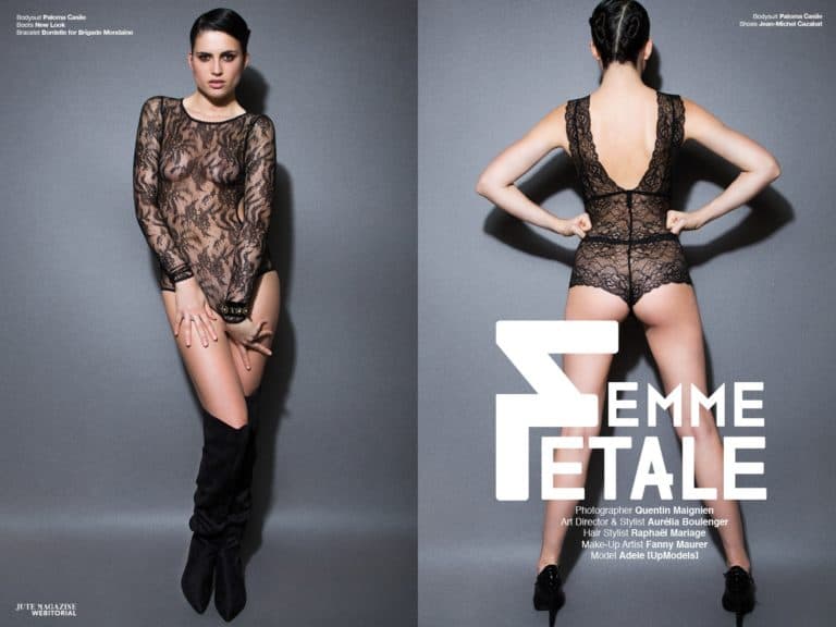 Editorial Jute Magazin Paris Lingerie Brigade Mondaine Paloma Casile & Bordelle