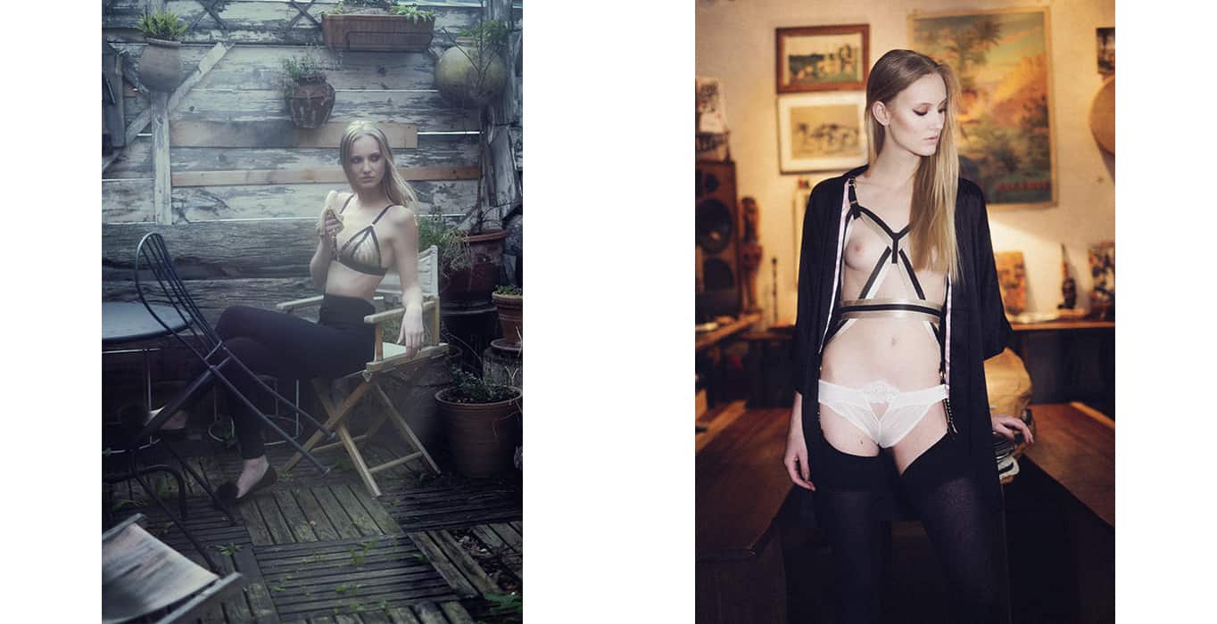 Edito I LOVE YOU magazine by Laurie Lou, lingerie Bordelle by Brigade Mondaine Paris