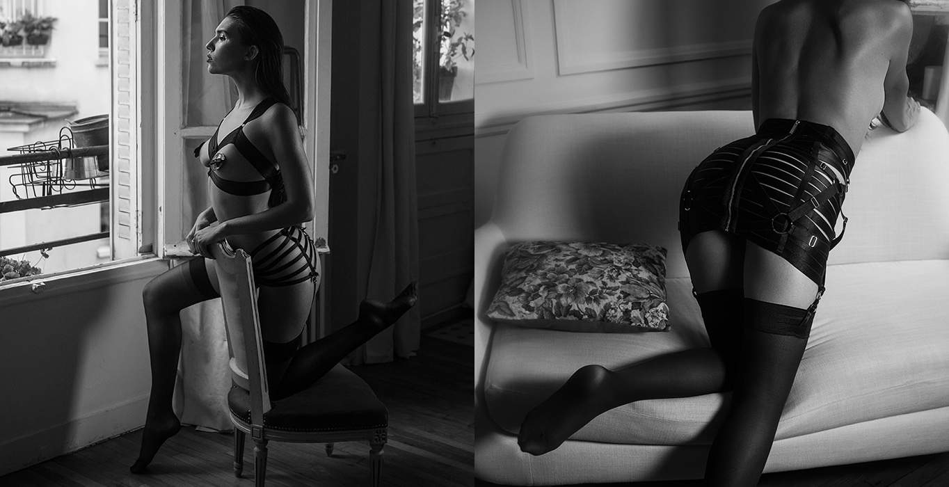 EDITORIAL Magazine & Mathilde Simone for Brigade Mondaine - Bordelle lingerie