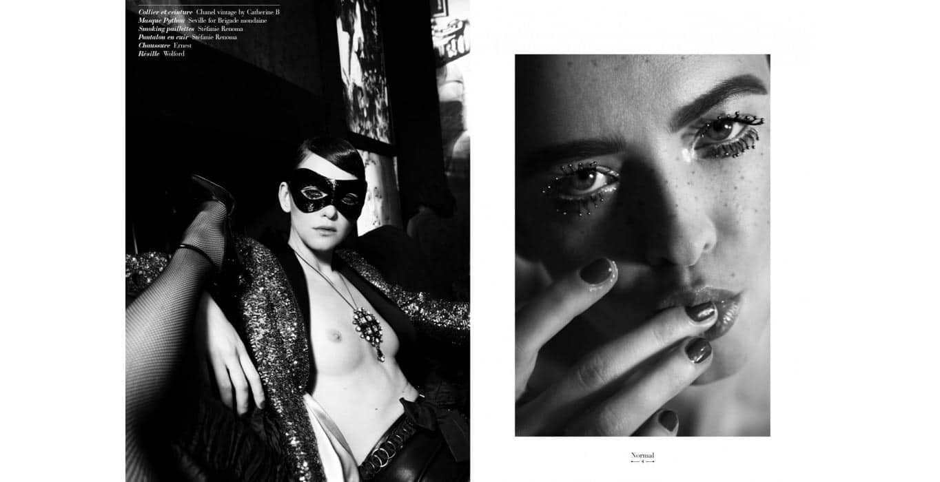 NORMAL Magazine & Brigade Mondaine shooting by Stephanie Renoma