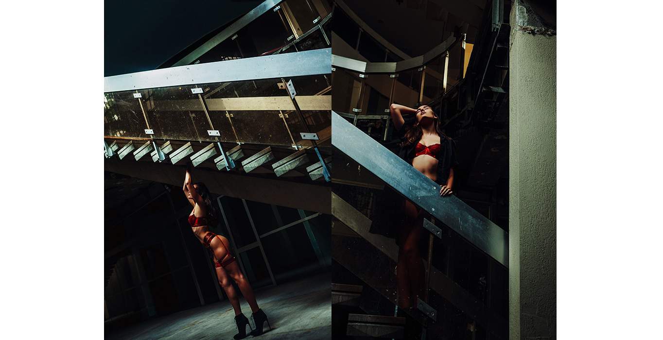 Stairway to Heaven with Mathilde Simone by Sacha Rovinski | Brigade Mondaine