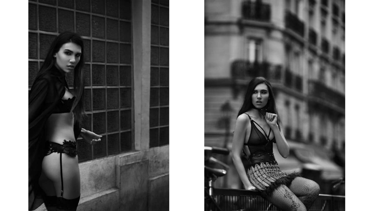 Maxime SOLDADO & Mathilde Simone for Brigade Mondaine - B&W