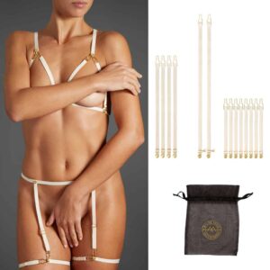 Kit de cita de nácar d' elásticos ajustables por Atelier Amour en Brigade Mondaine