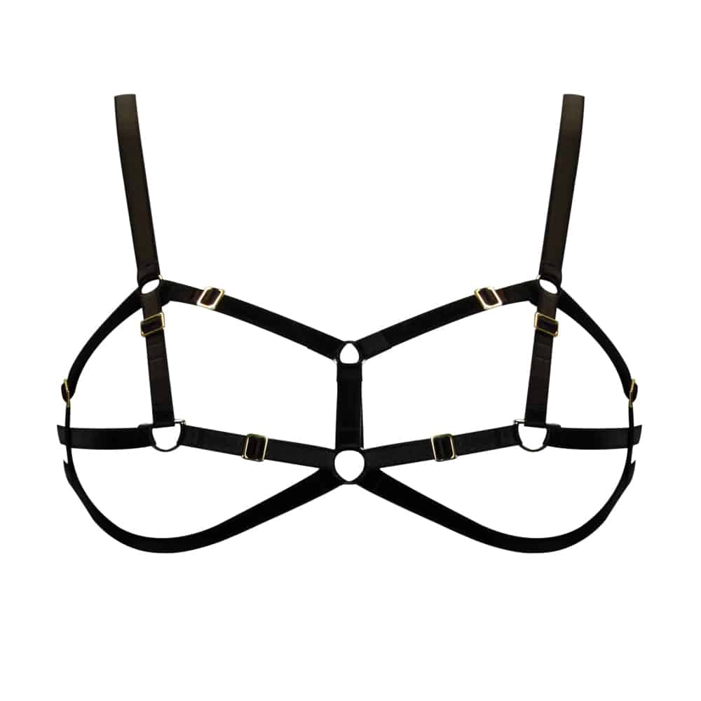 ELF ZHOU D-Ring Bondage Bra - Brigade Mondaine