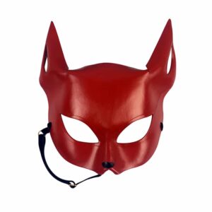 Red Fox Erotic Mask by E.L.F Zhou London at Brigade Mondaine