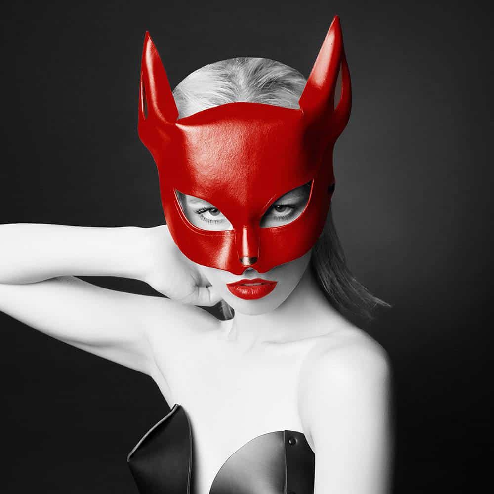 Erotische Rotfuchs-Maske von E.L.F Zhou London bei Brigade Mondaine