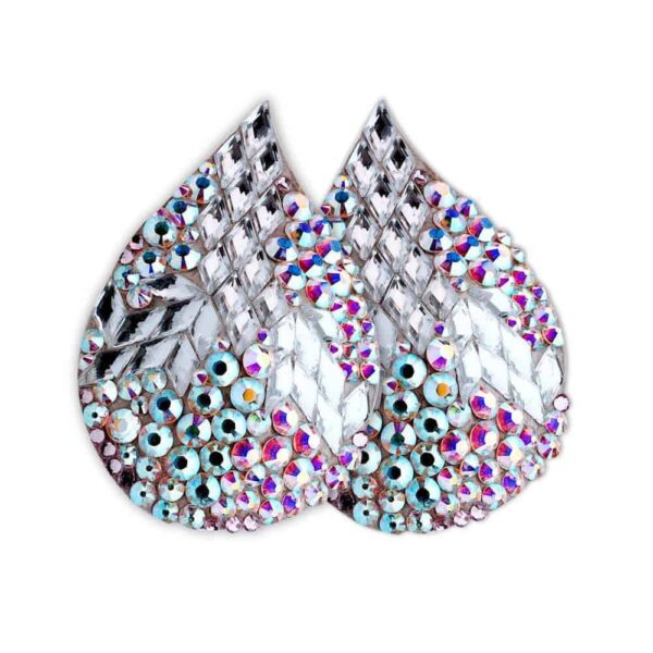 Strass Nippies Holographic Crystal Tears by Ruth Melbourne on Brigade Mondaine