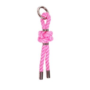 bdsm-Schlüsselanhänger aus rosa Kordeln
