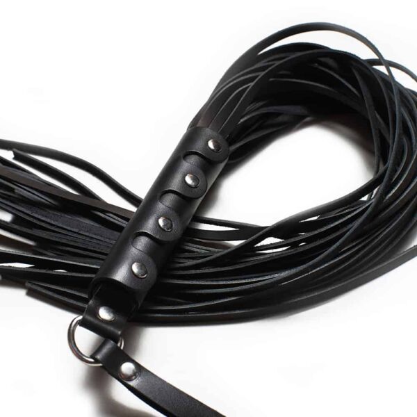 BAED STORIES BDSM Whip Black Leather