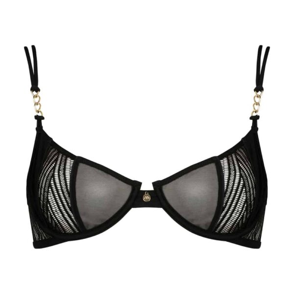Черная поддержка Onde Sensuelle от Atelier Amour доступна в Brigade Mondaine.