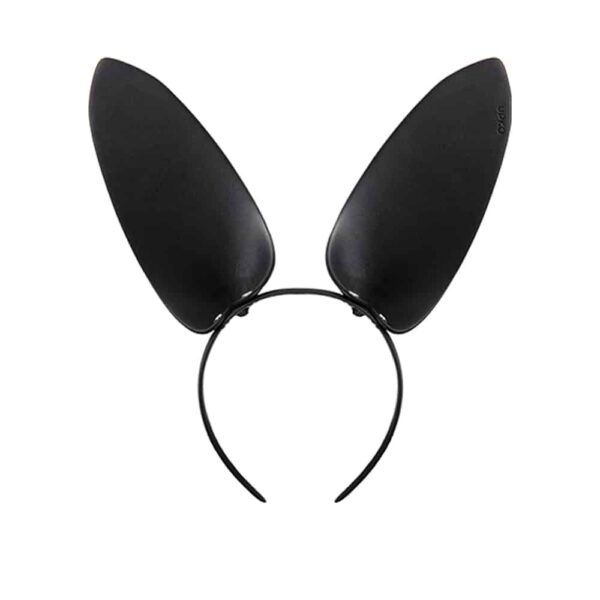 Bunny Girl Kostüm schwarz und weiß von der Marke Upko erhältlich bei Brigade Mondaine.