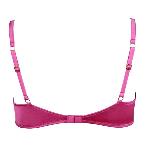 Electra open bra with chocker neck