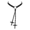 FRÄULEIN KINK <br /><strong> Necklace rosary Nero </strong>
