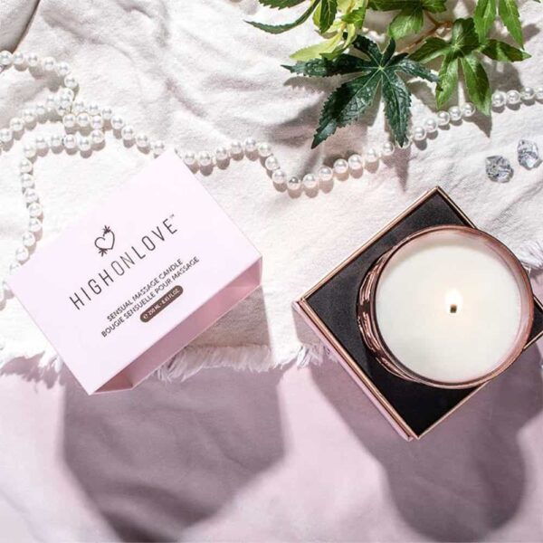 Highonlove candle Product of well-being and intimacy