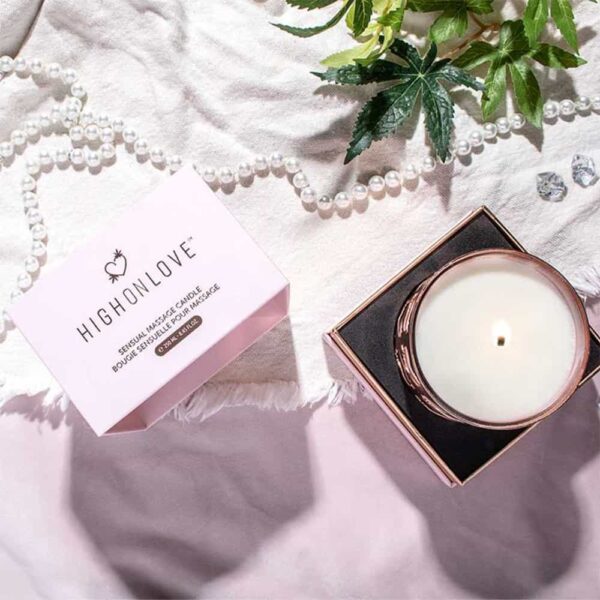 Highonlove candle Produit de bien être et d'intimité