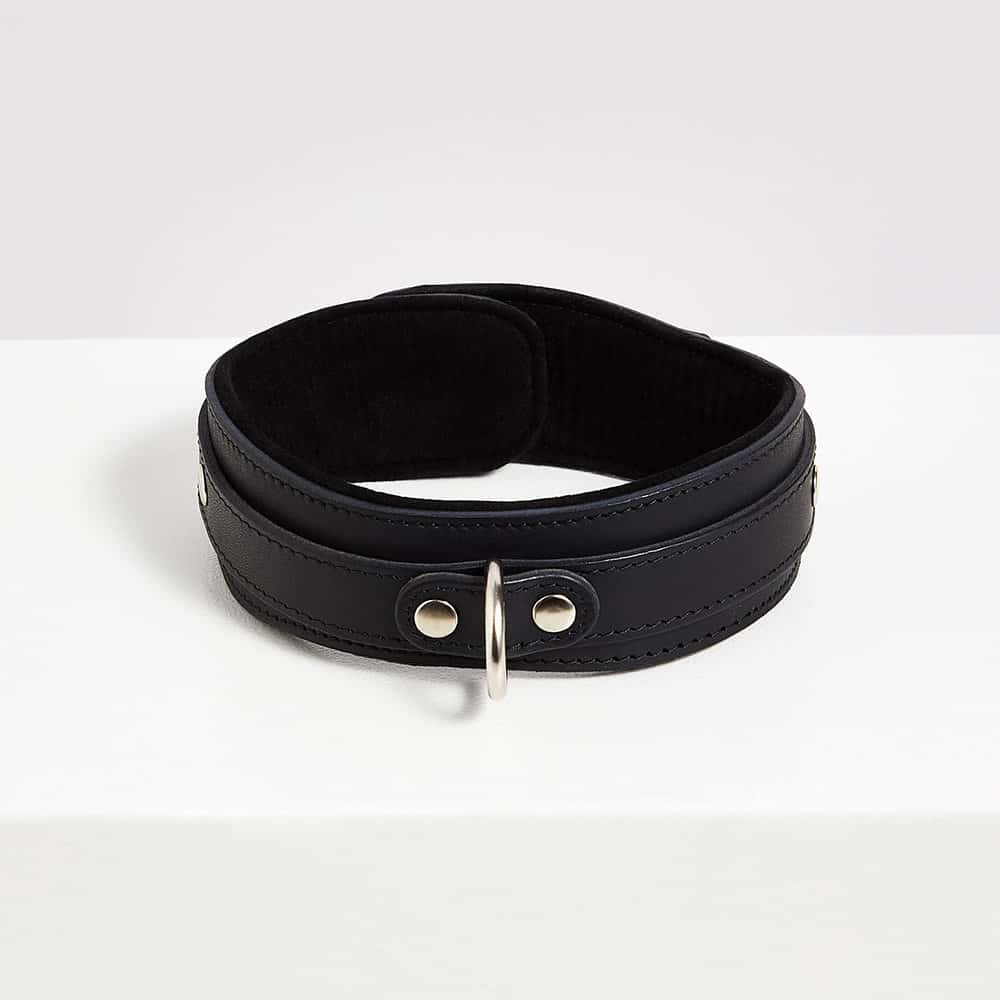 KILTER Collier BDSM Cuir Italien - Brigade Mondaine Paris