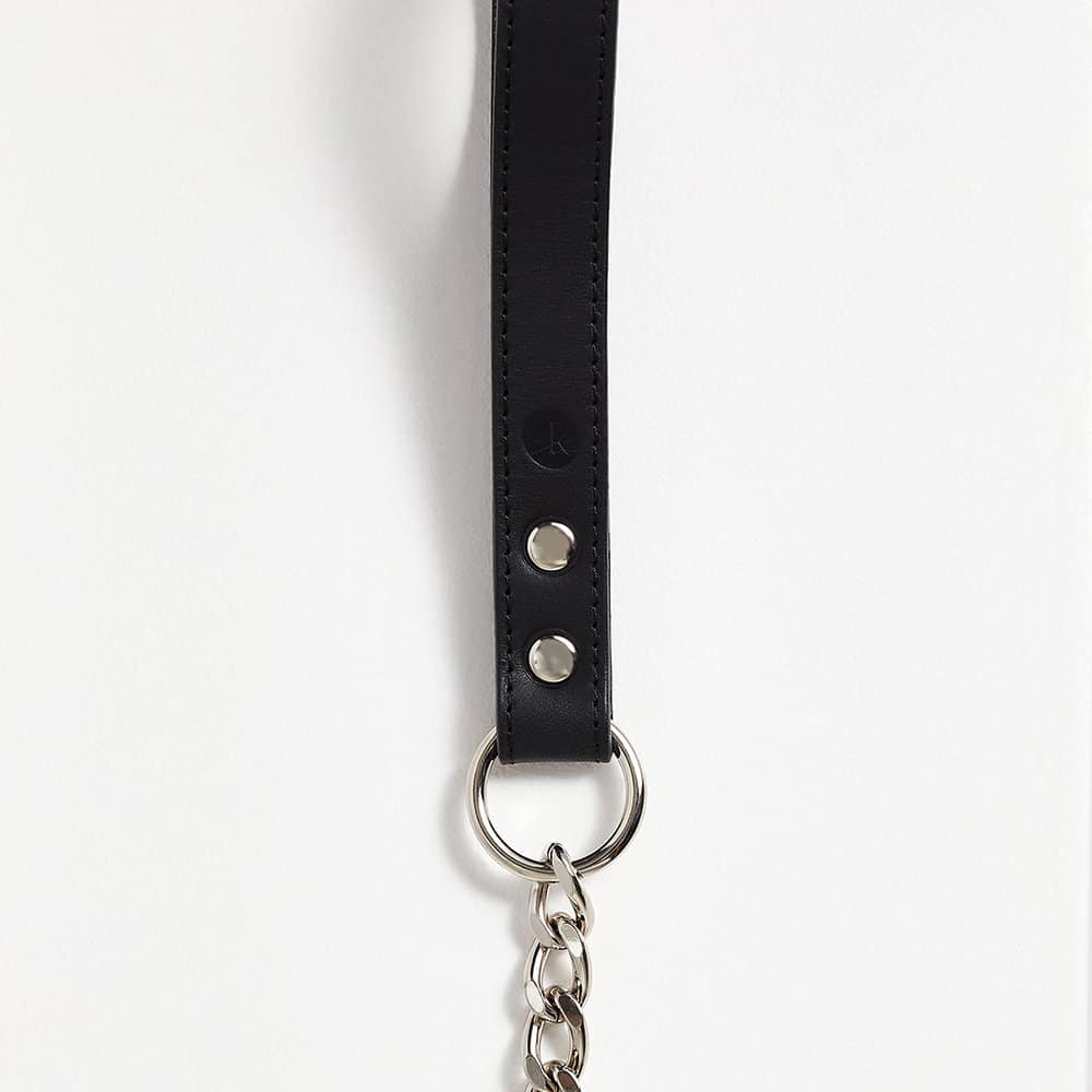 KILTER Collier BDSM Cuir Tan - Brigade Mondaine Paris