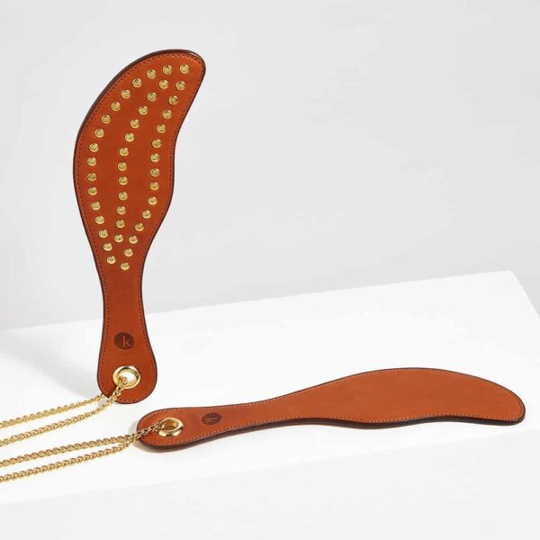KILTER Accesorio bondage de cuero italiano de curtido vegetal