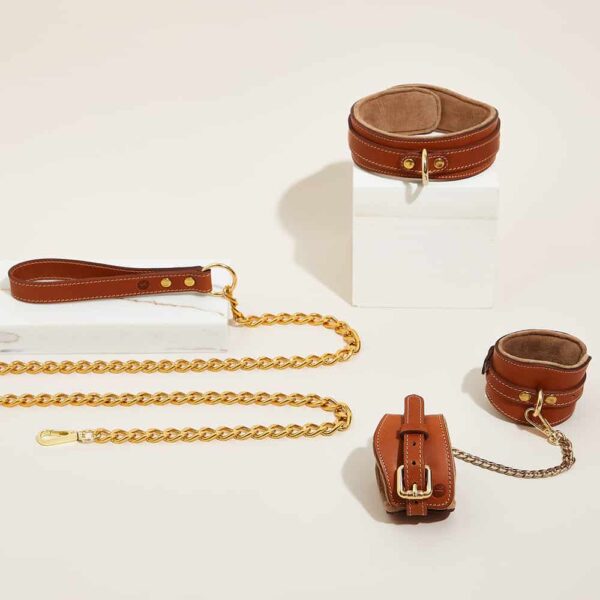 KILTER Bondage accessories in Italian vegetable tanned leather