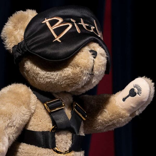 Ours BDSM Bear with me by UPKO - Brigade Mondaine Paris Ours masque et harnais accessoires