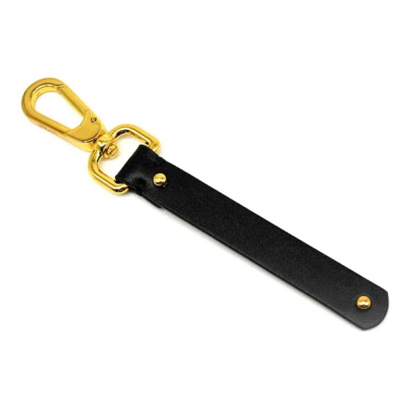 UPKO X BRIGADE MONDAINE Limited Edition Accessory carabiner black leather