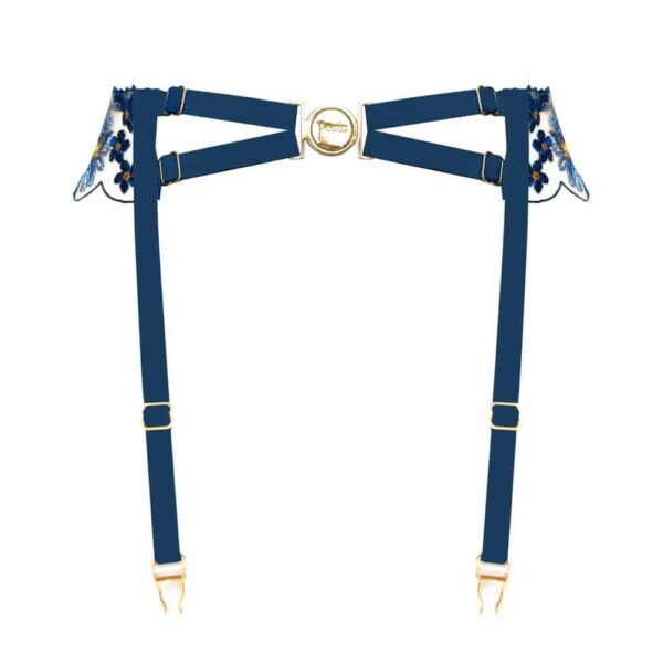 Hydrangea suspender belt by Posie