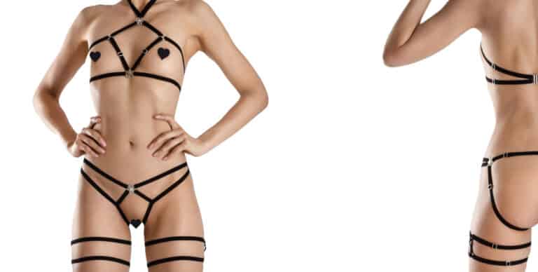 Straps of Desire set from Lucky Cheeks