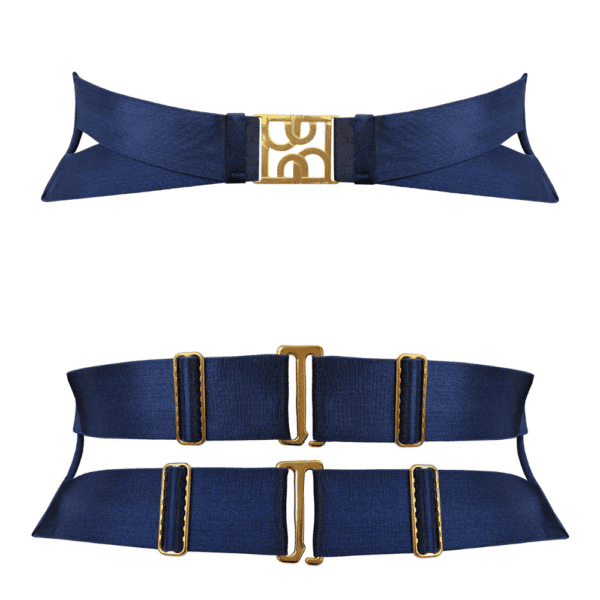 BORDELLE SS24 - ACCESSORIES Gürtel navy