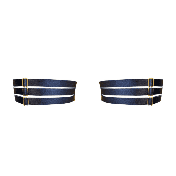 Bordelle SS24 garter collection Vero navy