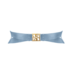 BORDELLE SS24 Vero - ACCESSORIES Dusty blue belt