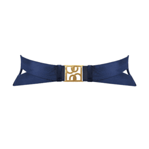BORDELLE SS24 Vero - ACCESORIOS Cinturón azul marino