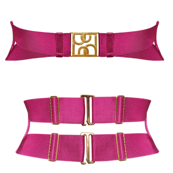 BORDELLE SS24 Vero - ACCESSORIES Magenta pink belt