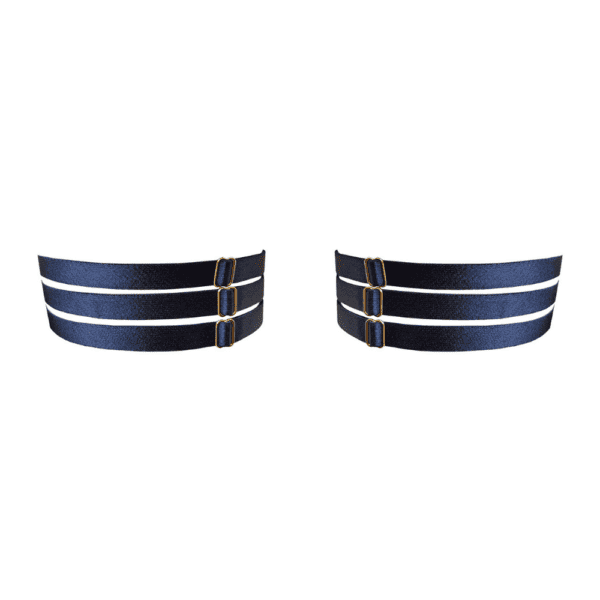 Bordelle SS24 Mari Strumpfbänder navy blue