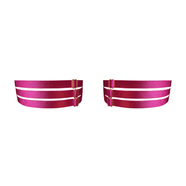 Bordelle SS24 Mari Magenta pink garters
