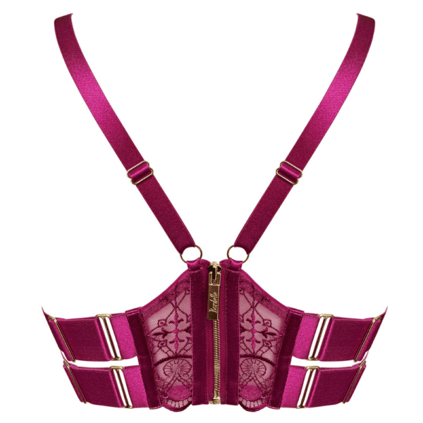 Bordelle SS24 Mari Balkonette rosa.