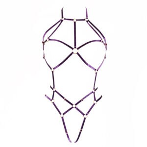 COUTURE DE NUIT <br /><strong> Jane Playsuit Amatista </strong>