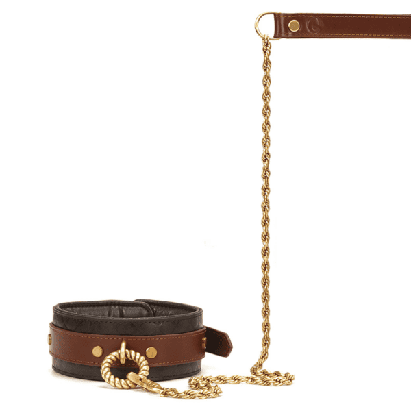 THE EQUESTRIAN - COLLAR AND LEASH