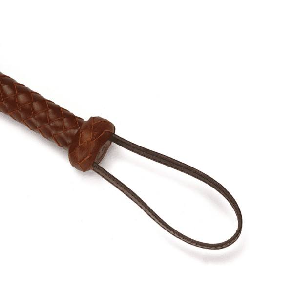 THE EQUESTRIAN LEATHER CAT O' NINE TAILS FLOGGER