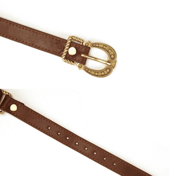 THE EQUESTRIAN LEATHER BLINDFOLD