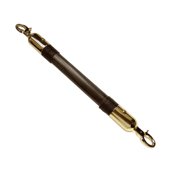 White background photograph of the spreader bar with gold details