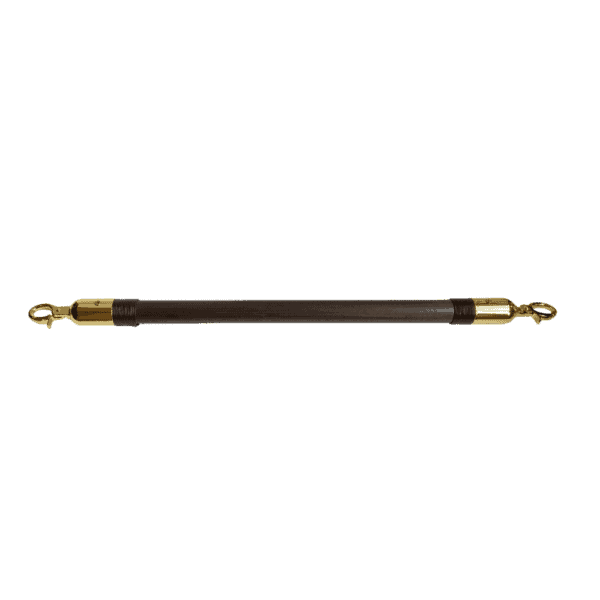 White background photograph of the spreader bar with gold details