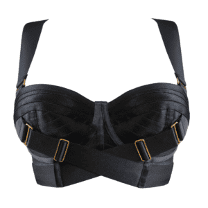 Schwarzer BH aus der Retta-Kollektion Bordelle.