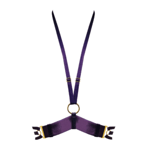 Purple harness from the Bordelle-Retta collection.