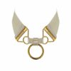 BORDELLE Signature <br /><strong> Collar Anillo Crema Grande </strong>