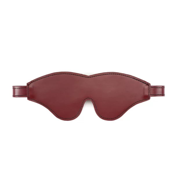 Blinfold Red Cowhide Eye Band