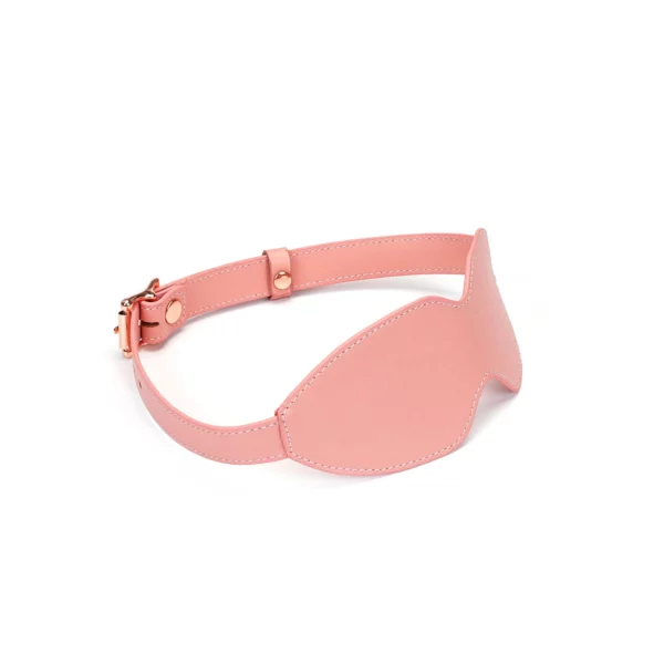 Packshot Blindfoll Eye Headband Pink Leather