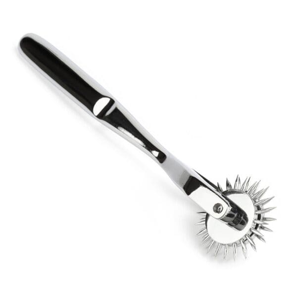 Wartenberg-Rollen aus rostfreiem Stahl Silberne feine, geschliffene Spitzen für sensorisches Spiel