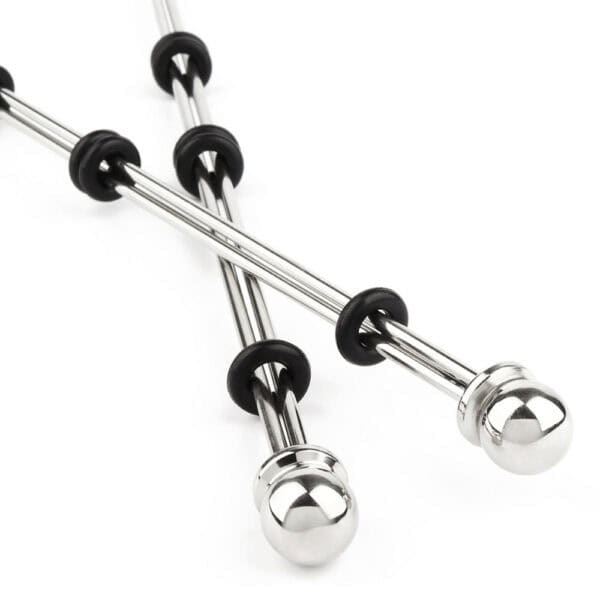 Tiges à tétons acier inoxydable surface lisse et polie pression réglable facile à nettoyer et stériliser