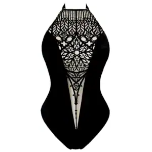 VIDE NOIR <br /><strong> Cuerpo Halter Catedral</strong>